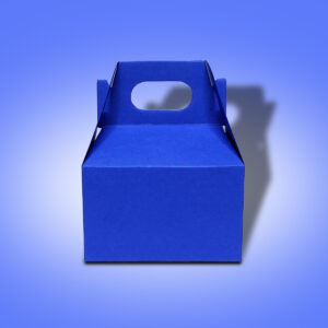 Custom Blue Gable Boxes
